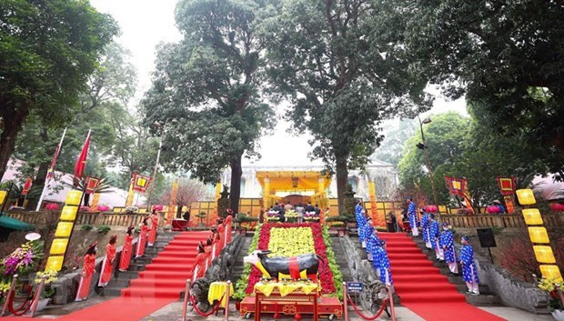 Thang Long citadel hosts imperial rituals to keep tradition alive